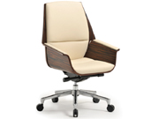Leather Medium Back Chair CG-RWM